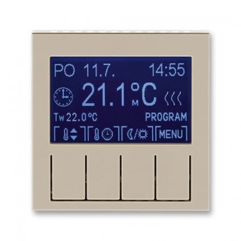 termostat programovatelný LEVIT 3292H-A10301 18 macchiato/bílá